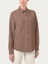 Shacket in tessuto Compact - - Ragno