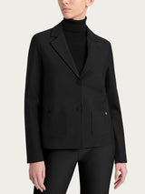 Blazer due bottoni in Compact Neri Donna - Ragno