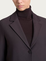 Blazer due bottoni in Compact Marroni Donna - Ragno