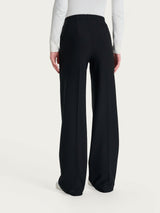 Pantalone ampio con tasche in Compact Neri Donna - Ragno