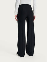 Pantalone ampio con tasche in Compact Neri Donna - Ragno