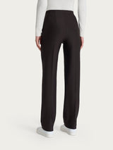 Pantalone dritto con tasche in tessuto Compact Marroni Donna - Ragno