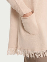 Cardigan lungo in misto angora - - Ragno