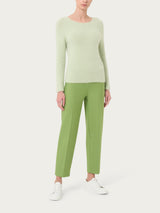 Maglia girocollo in misto lana e alpaca -  - Ragno