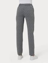 Pantalone dritto con tasche in tessuto Eco Jacquard - - Ragno