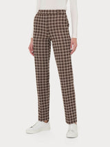 Pantalone dritto con tasche in tessuto Eco Jacquard - - Ragno