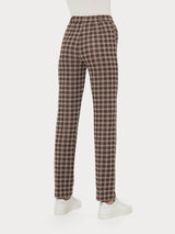 Pantalone dritto con tasche in tessuto Eco Jacquard - - Ragno
