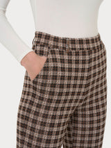 Pantalone dritto con tasche in tessuto Eco Jacquard - - Ragno