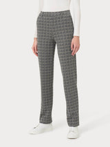 Pantalone dritto con tasche in tessuto Eco Jacquard - - Ragno