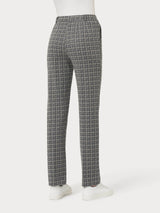 Pantalone dritto con tasche in tessuto Eco Jacquard - - Ragno