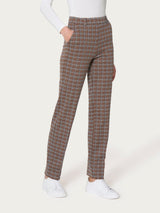Pantalone dritto con tasche in tessuto Eco Jacquard - - Ragno