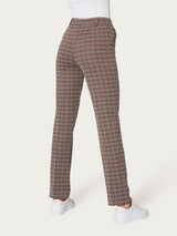 Pantalone dritto con tasche in tessuto Eco Jacquard - - Ragno