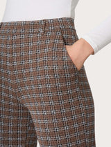 Pantalone dritto con tasche in tessuto Eco Jacquard - - Ragno