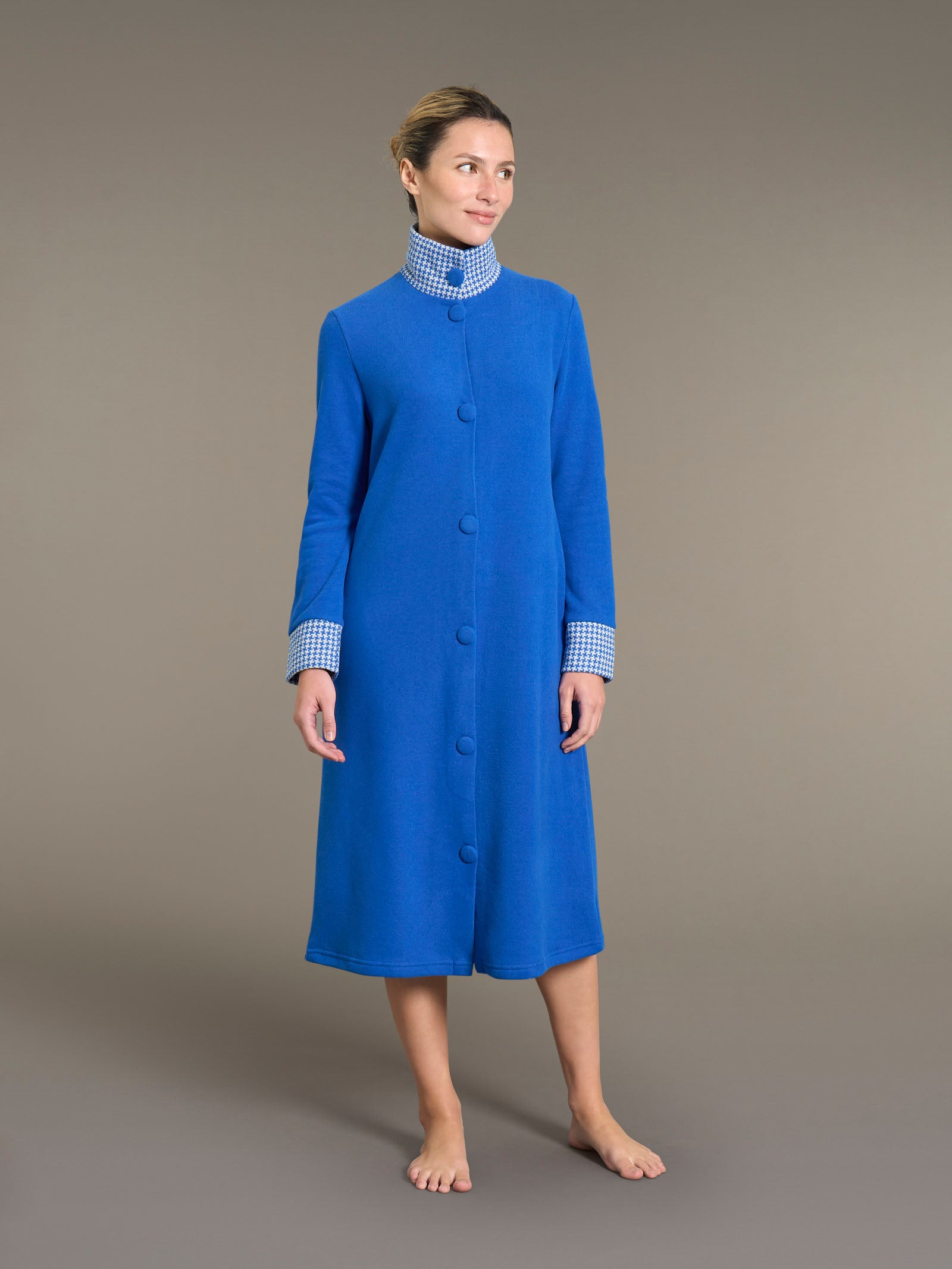 Noi Di Notte Vestaglia Pile Donna Noidinotte Vestaglia In Pile