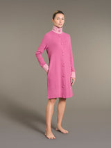 Giacca da camera lunga e aperta in cotton eco pile - - Ragno