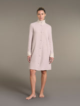 Giacca da camera lunga e aperta in cotton eco pile - - Ragno
