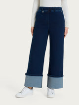 Jeans a palazzo in Super Denim Blu Donna - Ragno