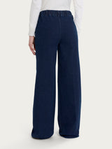 Jeans a palazzo in Super Denim Blu Donna - Ragno