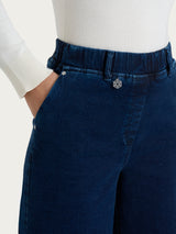 Jeans a palazzo in Super Denim Blu Donna - Ragno