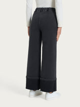 Jeans a palazzo in Super Denim Neri Donna - Ragno