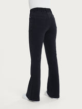Jeans flare con tasche in Super Denim Neri Donna - Ragno