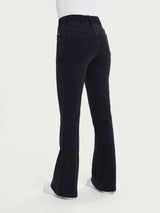 Jeans flare con tasche in Super Denim Neri Donna - Ragno