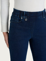 Jeans flare con tasche in Super Denim Blu Donna - Ragno