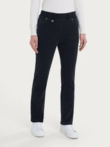 Jeans dritto con tasche in Super Denim Neri Donna - Ragno