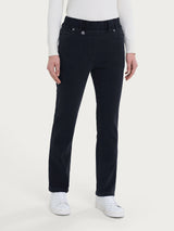 Jeans dritto con tasche in Super Denim Neri Donna - Ragno