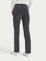 Jeans dritto con tasche in Super Denim Neri Donna - Ragno
