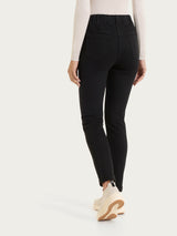 Jeans 5 tasche in Super Denim Neri Donna - Ragno