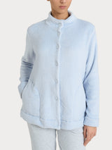 Giacca aperta in polar fleece Azzurri Donna - Ragno