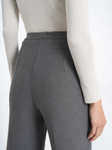 Pantalone modellante ampio in tessuto compact - - Ragno