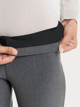 Pantalone modellante dritto con tasche in Compact Neri Donna - Ragno