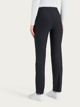 Pantalone modellante dritto con tasche in Compact Neri Donna - Ragno