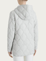 Piumino puffer Onion Quilt con cappuccio Grigi Donna - Ragno