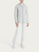 Piumino puffer Onion Quilt con cappuccio Grigi Donna - Ragno