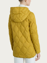 Piumino puffer Onion Quilt con cappuccio Gialli Donna - Ragno