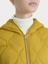 Piumino puffer Onion Quilt con cappuccio Gialli Donna - Ragno