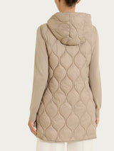Piumino puffer smanicato con cappuccio Onion Quilt Grigi Donna - Ragno