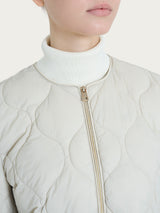 Piumino Onion Quilt con manica 3/4 Bianchi Donna - Ragno