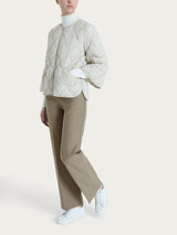 Piumino Onion Quilt con manica 3/4 Bianchi Donna - Ragno