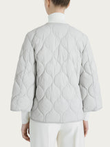 Piumino puffer Onion Quilt con manica 3/4 Grigi Donna - Ragno