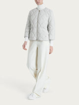 Piumino puffer Onion Quilt con manica 3/4 Grigi Donna - Ragno