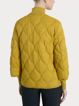 Piumino puffer Onion Quilt con manica 3/4 Gialli Donna - Ragno