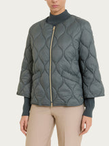 Piumino puffer Onion Quilt con manica 3/4 Grigi Donna - Ragno