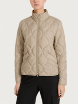 Piumino puffer Onion Quilt con manica lunga Grigi Donna - Ragno
