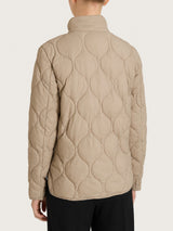 Piumino puffer Onion Quilt con manica lunga Grigi Donna - Ragno