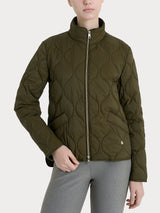 Piumino Onion Quilt con manica lunga Verdi Donna - Ragno