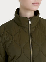 Piumino Onion Quilt con manica lunga Verdi Donna - Ragno